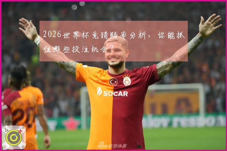 2026世界杯竞猜赔率分析，你能抓住哪些投注机会？